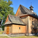 Modrzewiowy kościół w Łukawcu, fot. K. Stępień